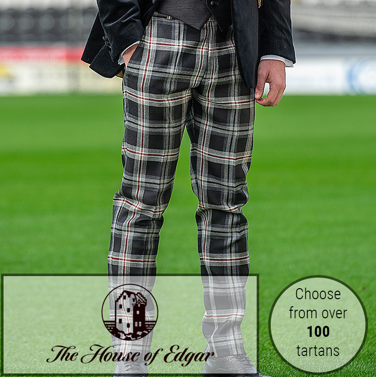 Lochcarron Wool Tartan Trousers from Slanj Kilts | Glasgow Kilt